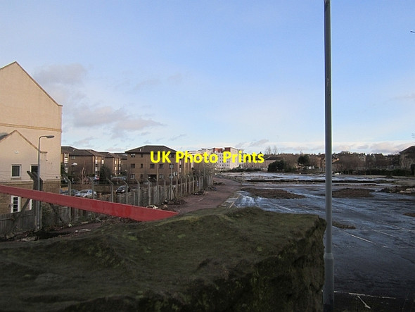 Photo 6"x4" Post Office site, Brunswick Road Edinburgh c2012