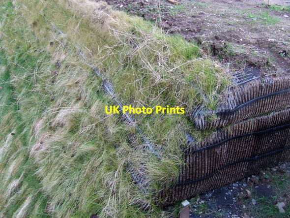 Photo 6"x4" Inverkip railway station footbridge Inverkip c2012