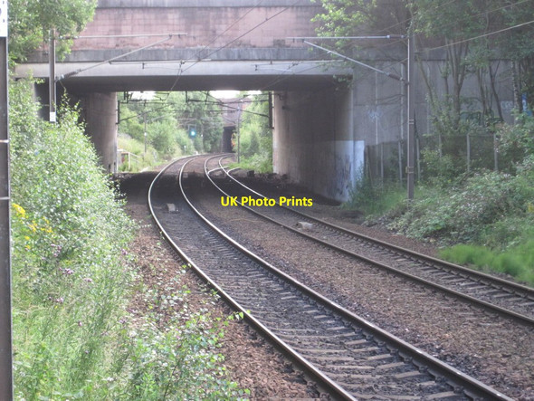 Photo 6"x4" Bellahouston railway station (site), Glasgow Rutherglen c2012