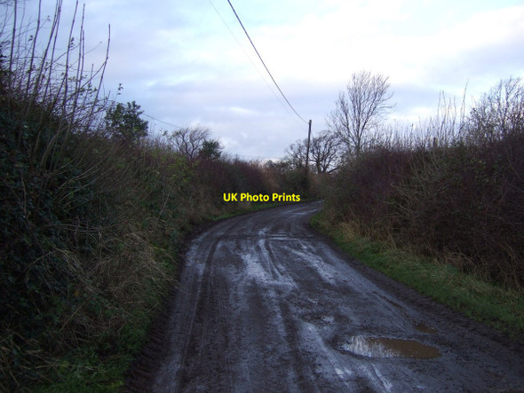 Photo 6"x4" Track to East Rounton Ingleby Arncliffe c2012