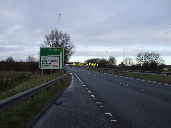 Photo 6"x4" A19 heading north East Rounton c2012