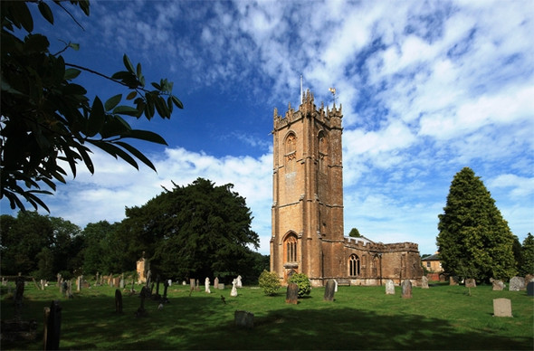 Photo 6"x4" Parish Church of St George - Hinton St George Dinnington\/ST4012 c2008