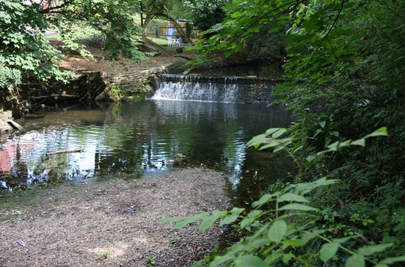 Photo 6"x4" River Brent Hendon\/TQ2389 c2008