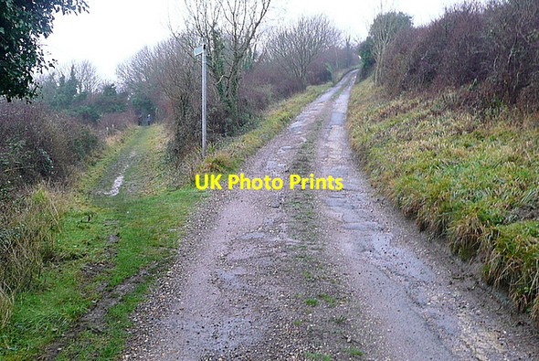 Photo 6"x4" Junction at Rew Down Ventnor c2012