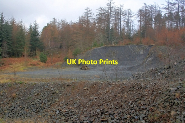 Photo 6"x4" Quarry, Monk Coniston Moor Hawkshead Hill c2012