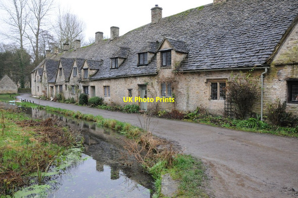 Photo 6"x4" Arlington Row, Bibury Bibury c2013