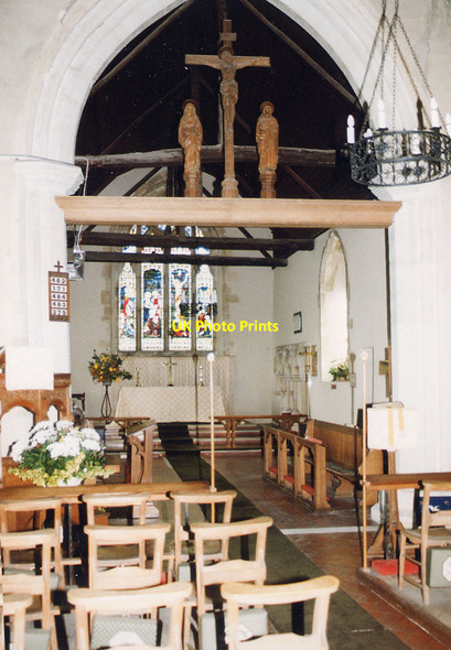 Photo 6"x4" St Barnabas, Alphamstone - East end Alphamstone c1999