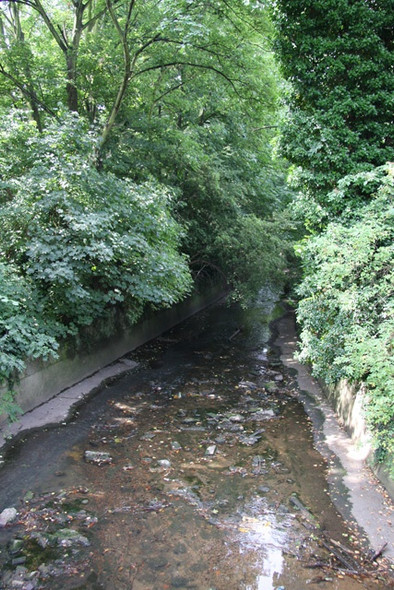 Photo 6"x4" River Brent Hendon\/TQ2389 c2008