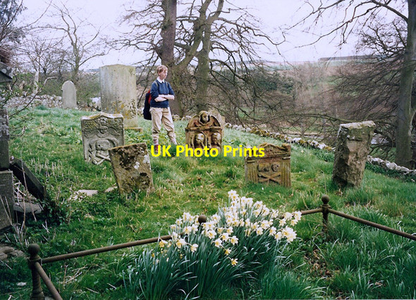 Photo 6"x4" Mertoun old parish graveyard Maxton\/NT6130 c1995