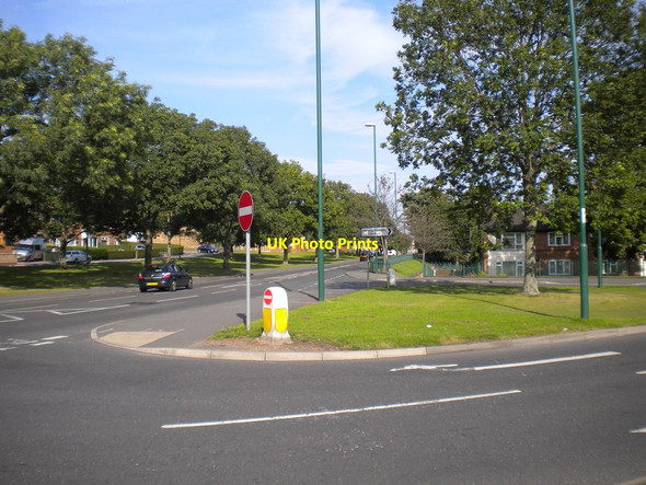 Photo 6"x4" Top of Wigman Road, Bilborough estate Bilborough c2012
