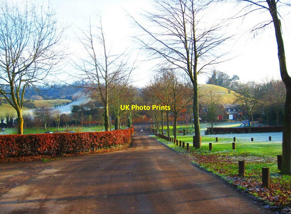 Photo 6"x4" Access road, Severn Park, Bridgnorth Bridgnorth c2012