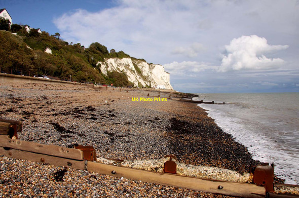 Photo 6"x4" The beach in St Margaret's Bay St Margaret's at Cliffe c2012