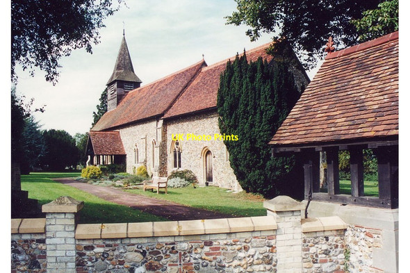 Photo 6"x4" St Augustine of Canterbury, Birdbrook Birdbrook c2000