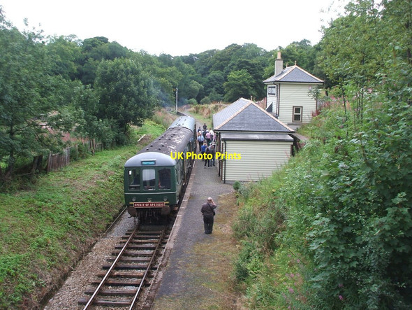 Photo 6"x4" Keith Town railway station, Banffshire Keith c2008
