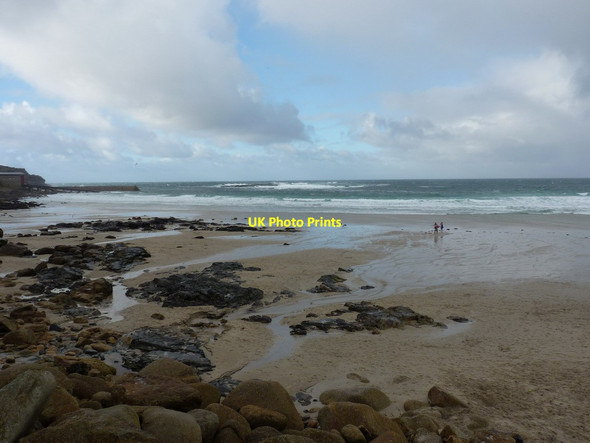 Photo 6"x4" Sennen Beach, Christmas Day 2012 Sennen Cove c2012