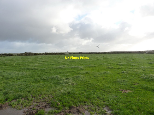 Photo 6"x4" Fields north of Bosanketh Farm Crows-an-wra c2012