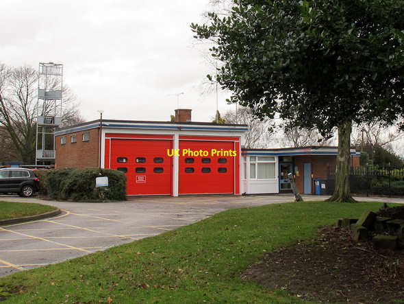 Photo 6"x4" Sandbach fire station Sandbach c2012