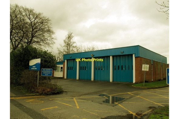 Photo 6"x4" Sandbach ambulance station Sandbach c2012