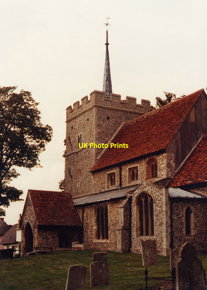 Photo 6"x4" St Mary the Virgin, Wendens Ambo Wendens Ambo c1993