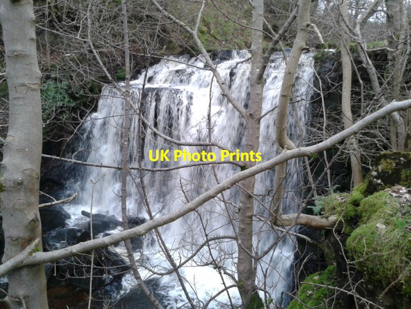 Photo 6"x4" Scale Haw Falls, Hebden Beck Hebden c2013