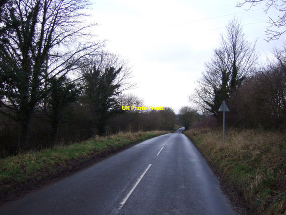 Photo 6"x4" Road heading west towards Middleton St George Middleton One Row c2013