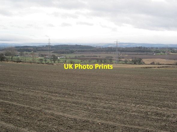 Photo 6"x4" Newly sown field Cousland\/NT3768 c2013