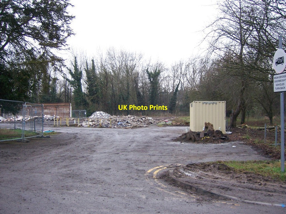 Photo 6"x4" Demolished PriDE buildings at RAF Uxbridge Uxbridge c2013