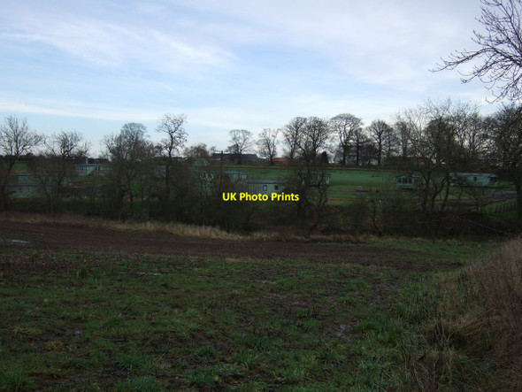 Photo 6"x4" Farmland towards the caravan site, Coatham Stob Elton\/NZ4017 c2013