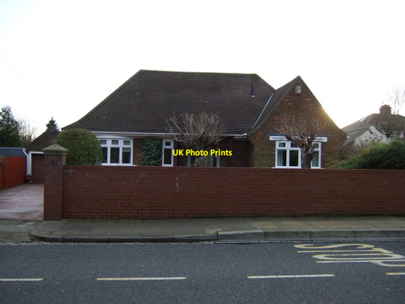 Photo 6"x4" Bungalow on Bishopton Road Stockton-on-Tees c2013