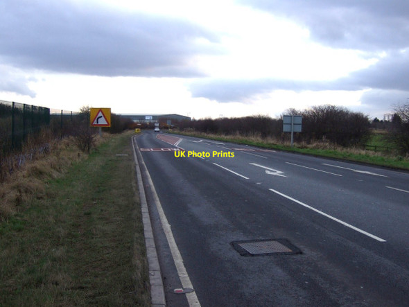 Photo 6"x4" Durham Lane heading south Eaglescliffe c2013