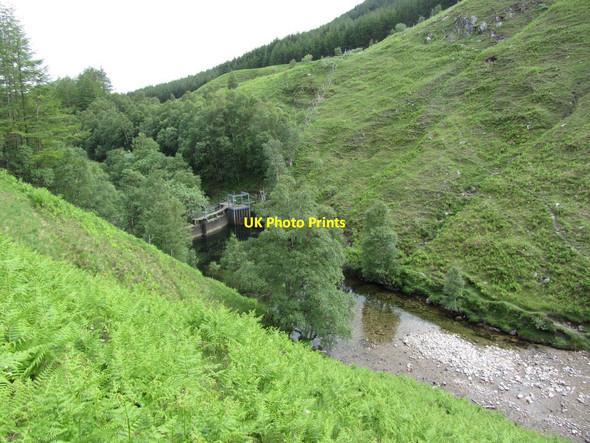 Photo 6"x4" Small dam on Allt Choimhlidh below Grey Corries Allt Choimhlidh c2012