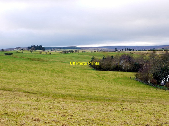 Photo 6"x4" Fields above East and West Lightside Dalton\/NY9158 c2013