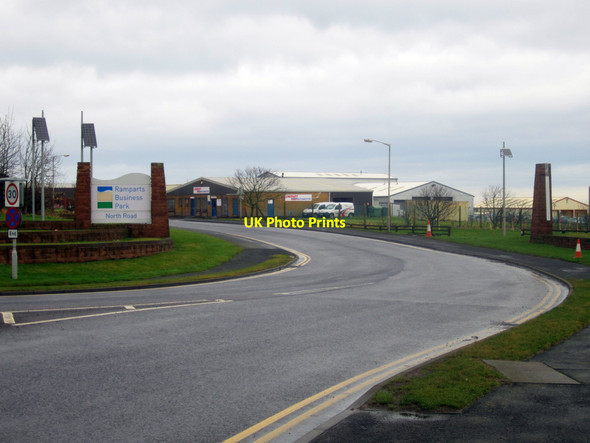 Photo 6"x4" Entrance to Ramparts Business Park, Berwick upon Tweed Berwick-upon-Tweed c2013