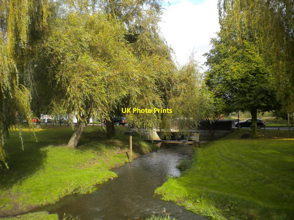 Photo 6"x4" Brook near Anstey Anstey\/SK5408 c2012