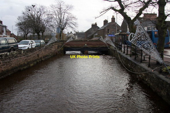 Photo 6"x4" Alyth Burn in Alyth Alyth c2012