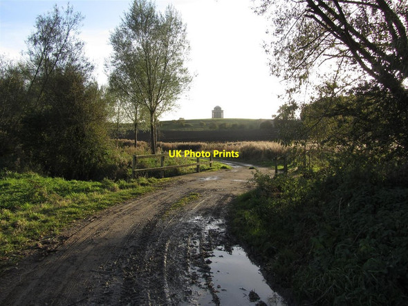 Photo 6"x4" Track over Mill Hills Beck between Low Gaterley & Bog Hall near Castle Howard Coneysthorpe c2012