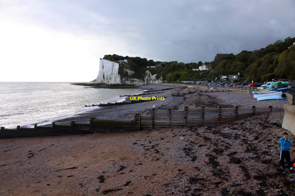 Photo 6"x4" The beach in St Margaret's Bay St Margaret's at Cliffe c2012