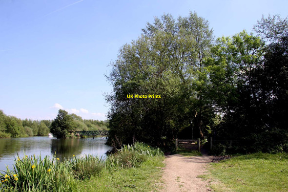 Photo 6"x4" The Thames Path at Kennington Kennington\/SP5202 c2012