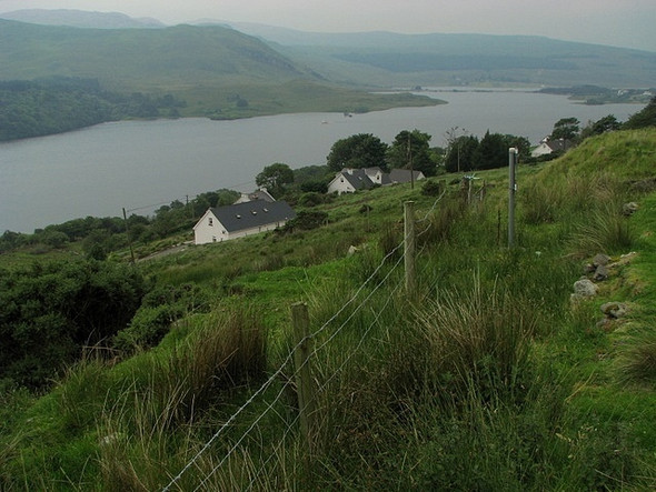 Photo 6"x4" Above Dunlewy Lough Money Beg c2008