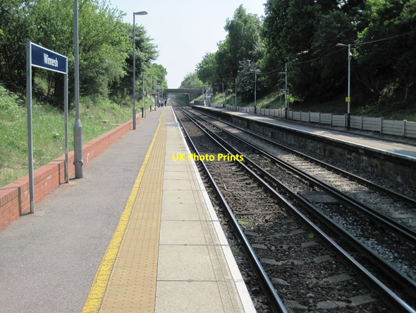 Photo 6"x4" Winnersh railway station, Berkshire Wokingham c2011