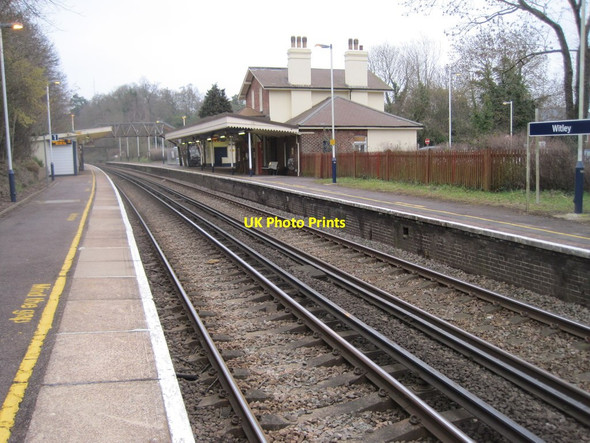 Photo 6"x4" Witley railway station, Surrey Brook\/SU9337 c2011