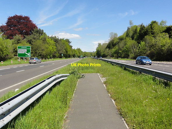 Photo 6"x4" Crossing the A38 Ashburton c2012