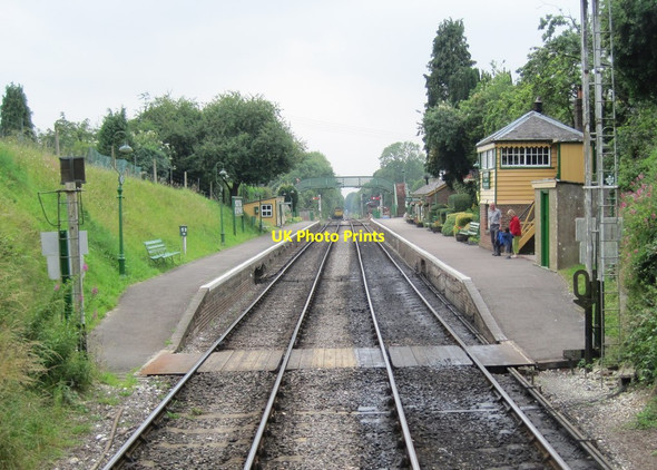 Photo 6"x4" Medstead & Four Marks railway station, Hampshire Four Marks c2011