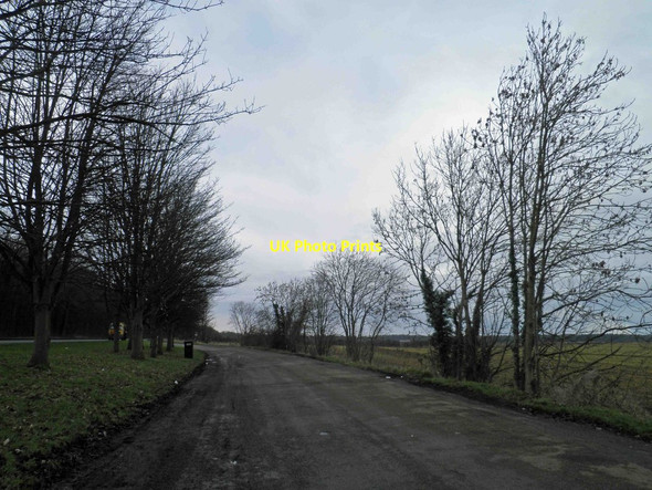 Photo 6"x4" Large lay-by on the A18 near Broughton Lane plantation Mill Place\/SE9806 c2013
