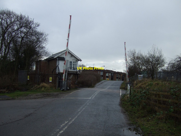 Photo 6"x4" Level crossing on Blakeston Lane Stockton-on-Tees c2013