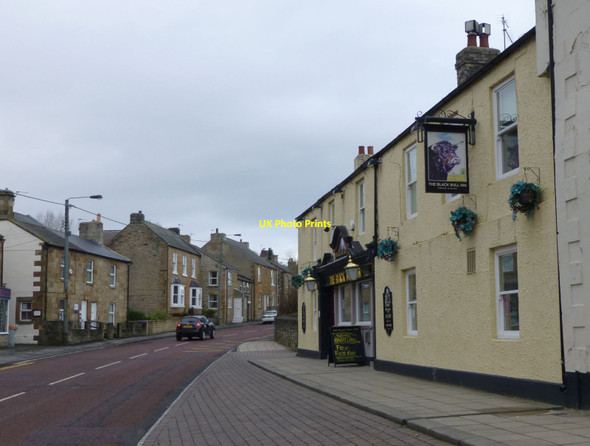 Photo 6"x4" The Black Bull Inn Lanchester c2013