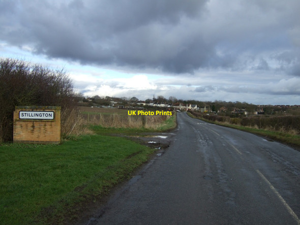 Photo 6"x4" Entering Stillington Foxton\/NZ3624 c2013
