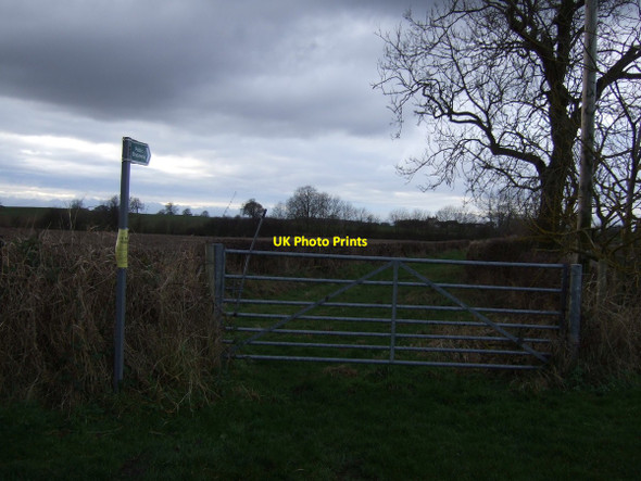 Photo 6"x4" Bridleway towards West House Foxton\/NZ3624 c2013