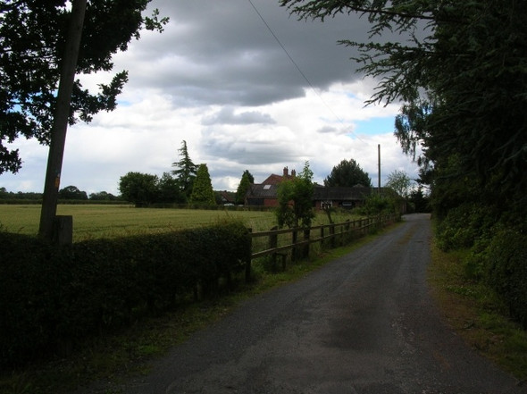 Photo 6"x4" Glebe Farm Skelton\/SE5756 c2008