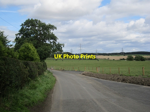 Photo 6"x4" A widened road Denny c2012